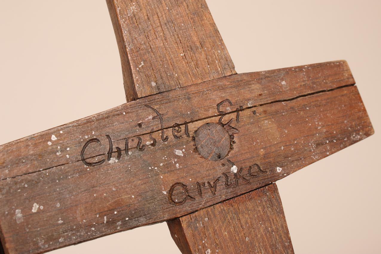 Old Swedish wooden candle holders - Image 9