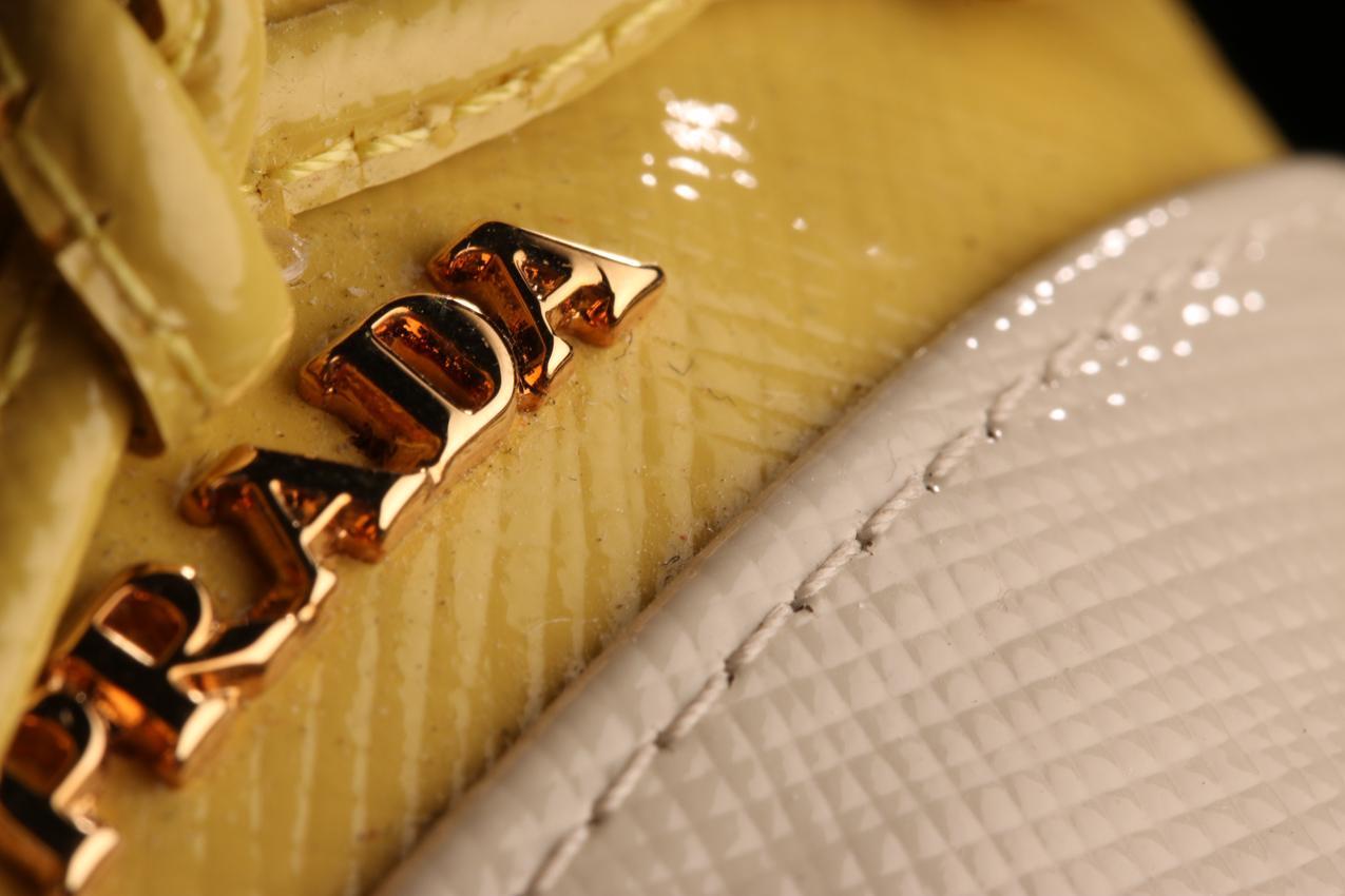 Prada keltaiset nahkaballeriinat 40 - Image 9