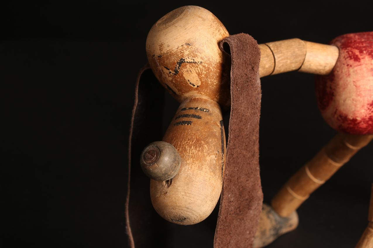 Vintage wooden toy figure Disney Pluto - Image 4