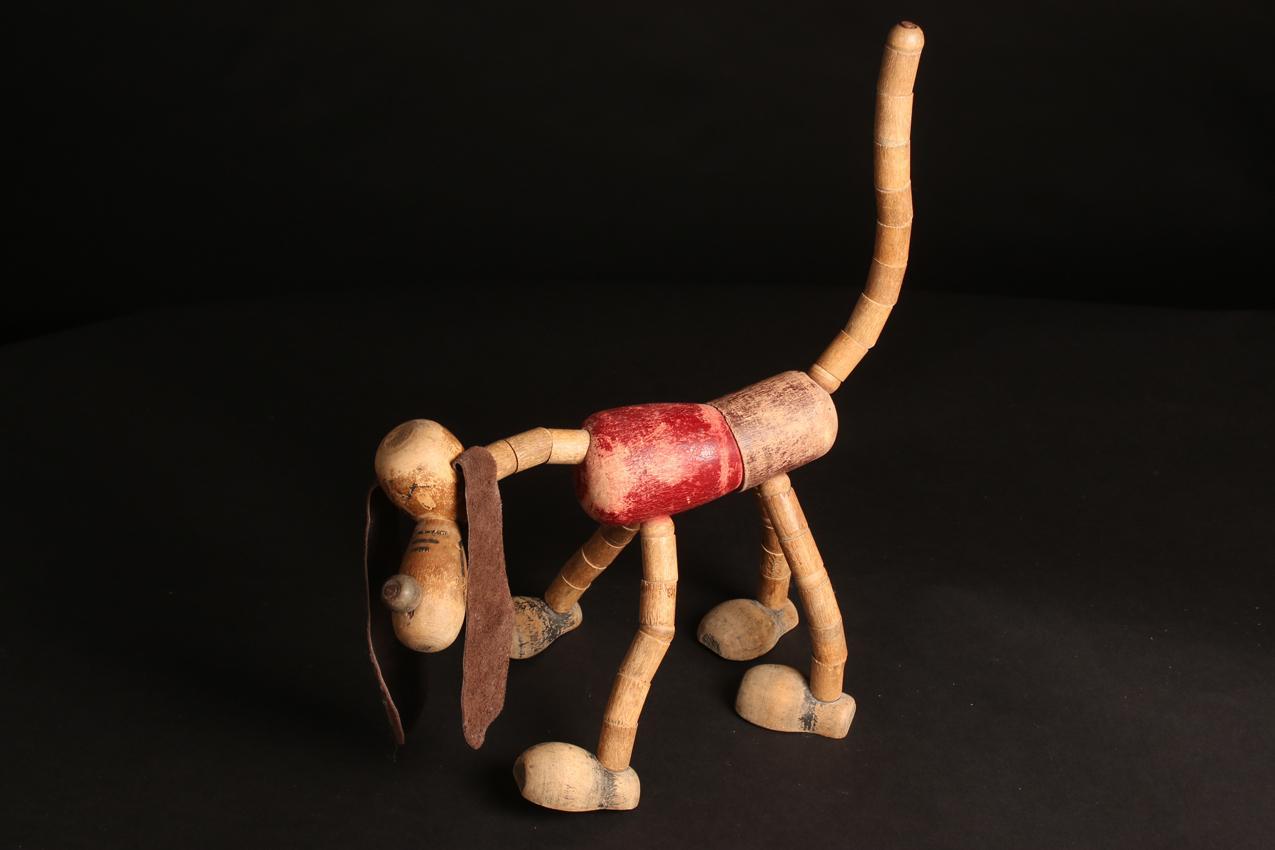 Vintage wooden toy figure Disney Pluto - Image 7