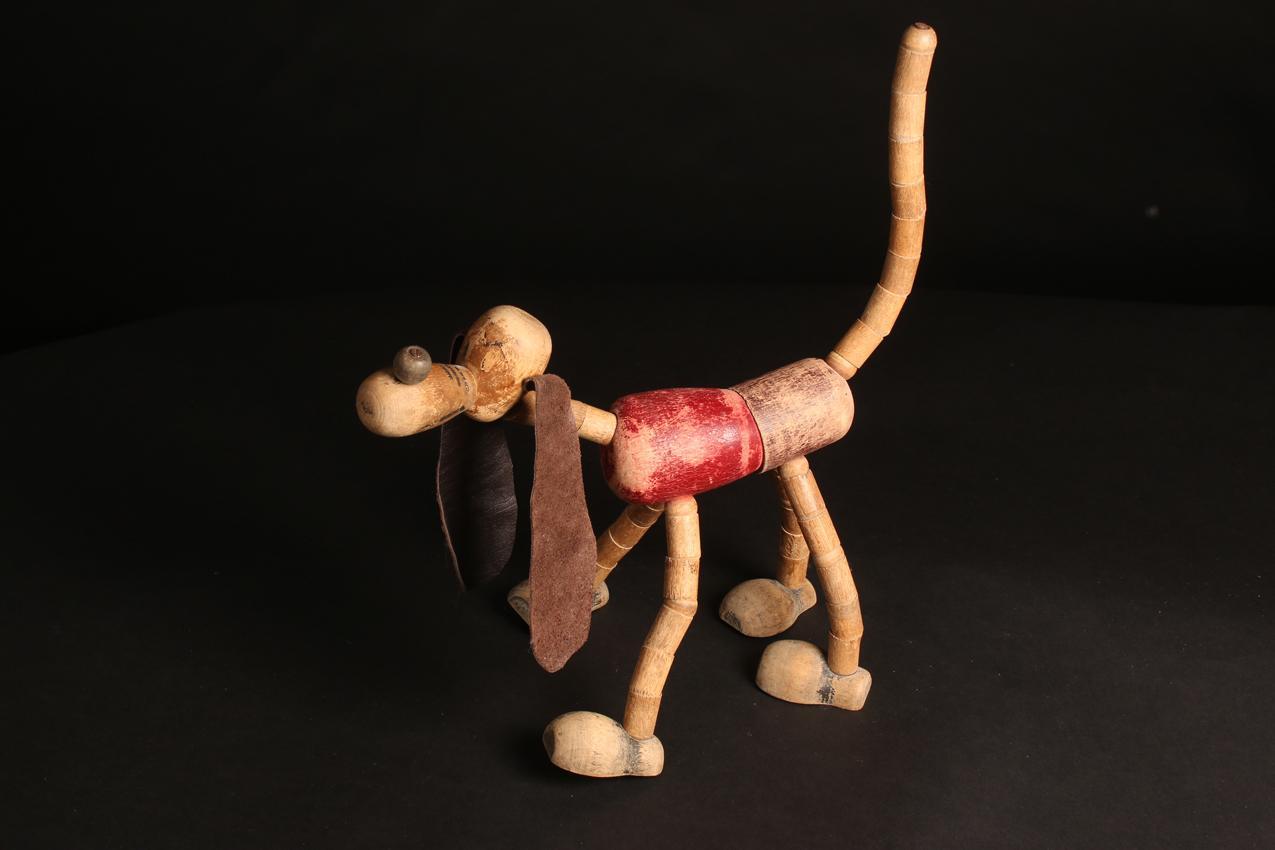 Vintage wooden toy figure Disney Pluto - Image 8