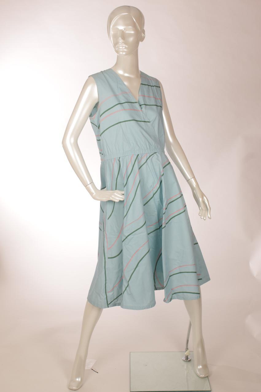 Vintage Marimekko turkoosi mekko M