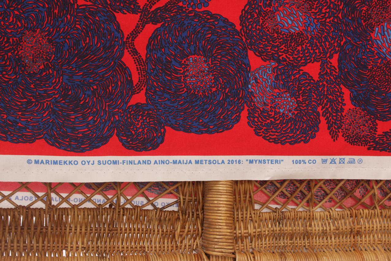 Marimekko Aino-Maija Metsola “Mynsteri” kangas - Image 4