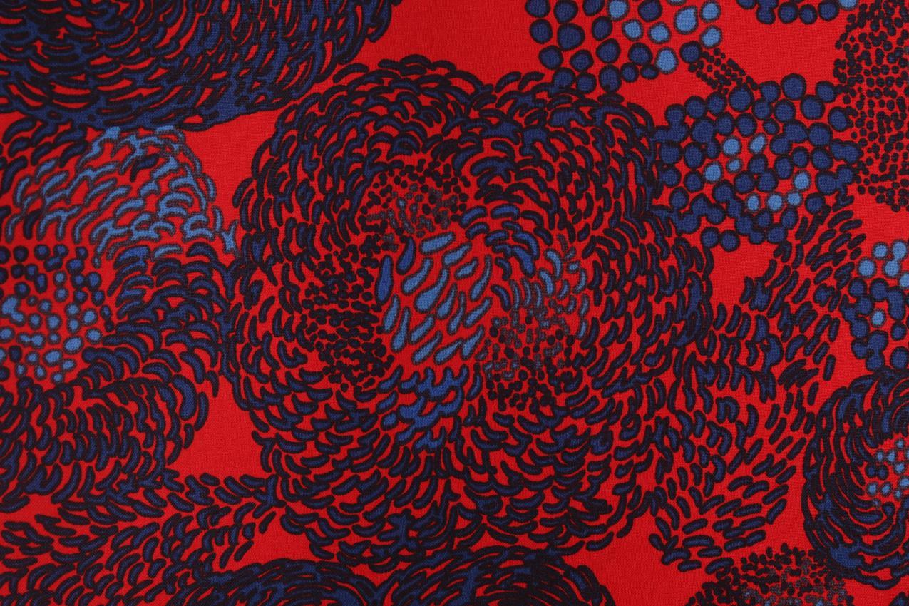 Marimekko Aino-Maija Metsola “Mynsteri” kangas - Image 5