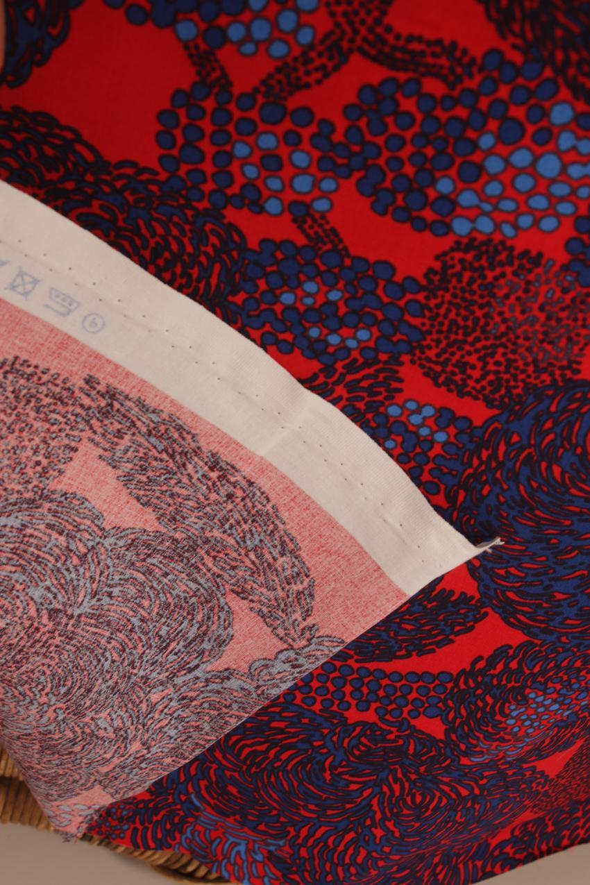 Marimekko Aino-Maija Metsola “Mynsteri” kangas - Image 6