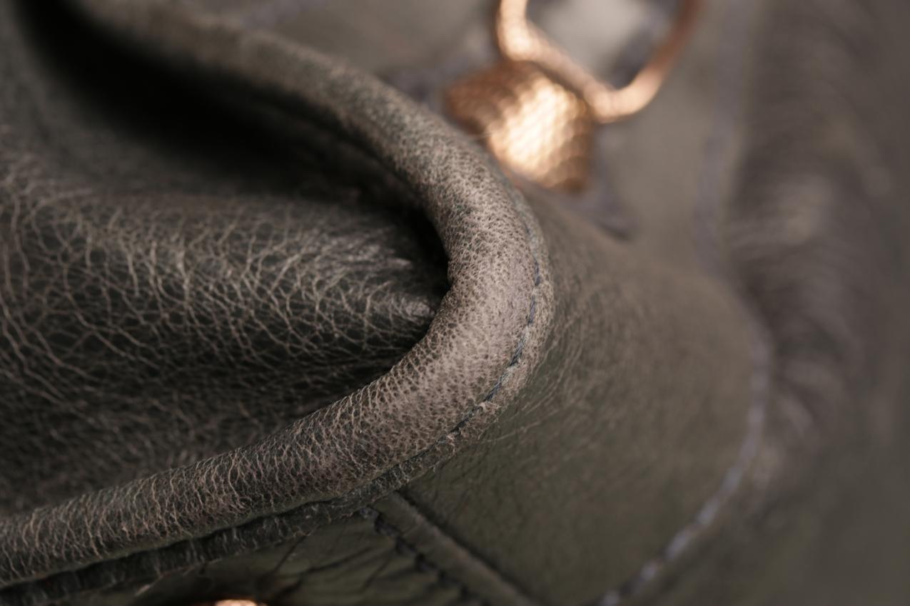 Balenciaga Agneau antrasiitti nahkainen Giant 12 ruusukulta Work tote laukku - Image 18