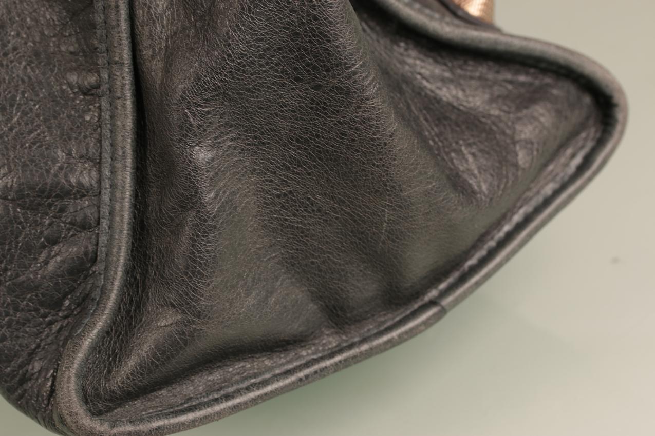 Balenciaga Agneau antrasiitti nahkainen Giant 12 ruusukulta Work tote laukku - Image 19