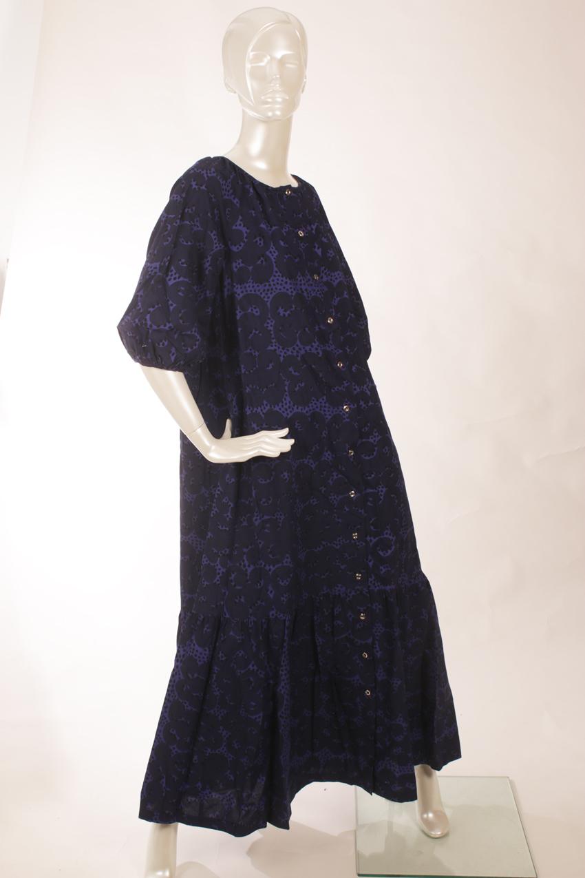 Vintage Marimekko Annikki Rimala “Rakkauskirje” “Tarha” maksimekko M
