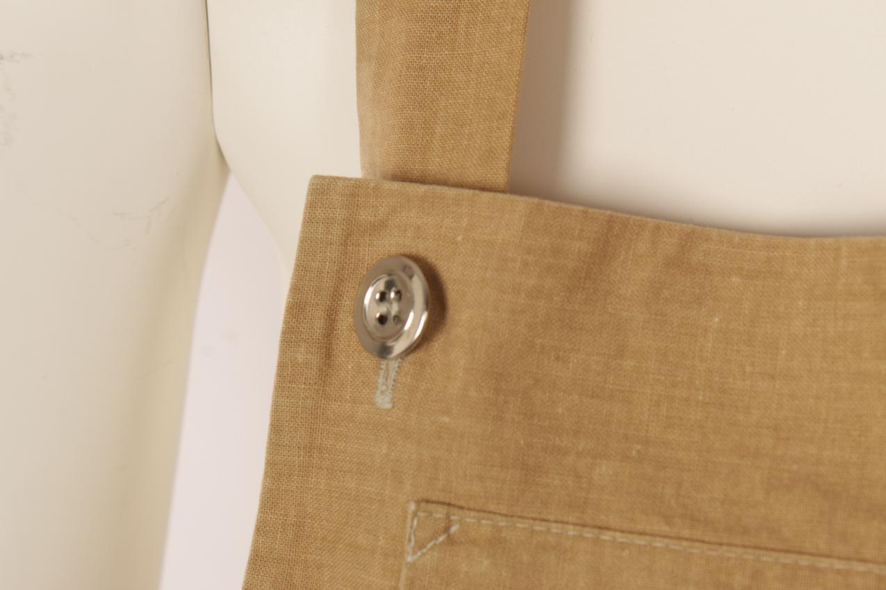 Vintage 70´s Marimekko Annika Rimala beige greenish overalls L - Image 3
