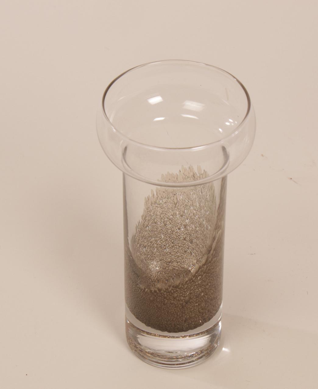 Björn Weckström Nuutajärvi glass vase “Kanerva”