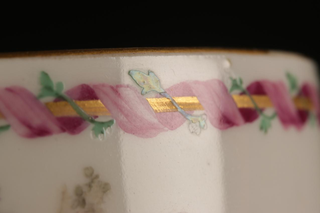 1800th century Meissen punkt period porcelain bowl - Image 10