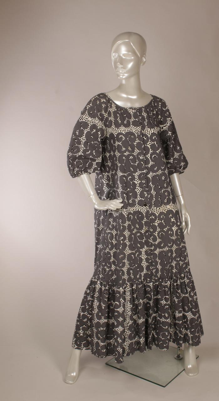 Vintage Marimekko Annikki Rimala “Rakkauskirje” “Tarha” maksimekko M