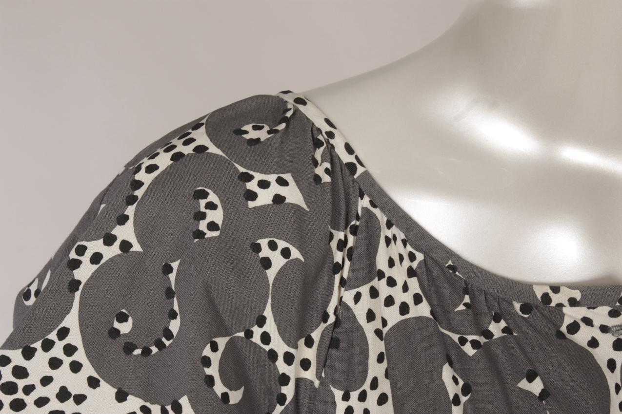 Vintage Marimekko Annikki Rimala “Rakkauskirje” “Tarha” maksimekko M - Image 3