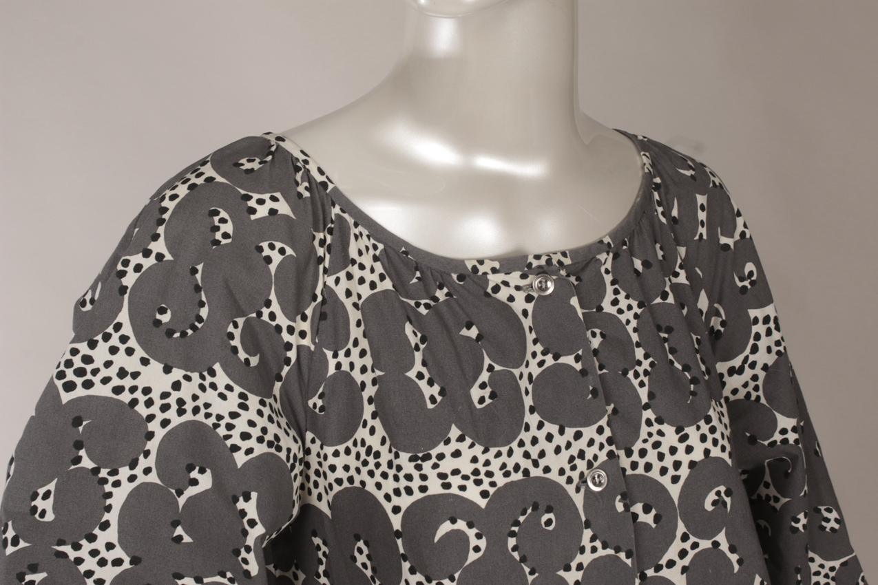 Vintage Marimekko Annikki Rimala “Rakkauskirje” “Tarha” maksimekko M - Image 4