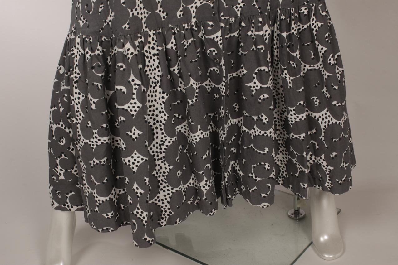 Vintage Marimekko Annikki Rimala “Rakkauskirje” “Tarha” maksimekko M - Image 6
