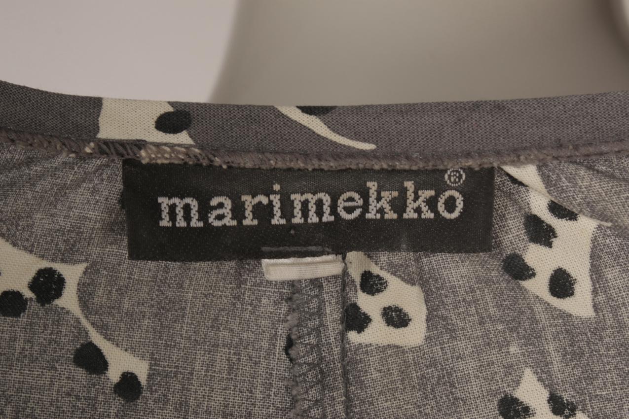 Vintage Marimekko Annikki Rimala “Rakkauskirje” “Tarha” maksimekko M - Image 10