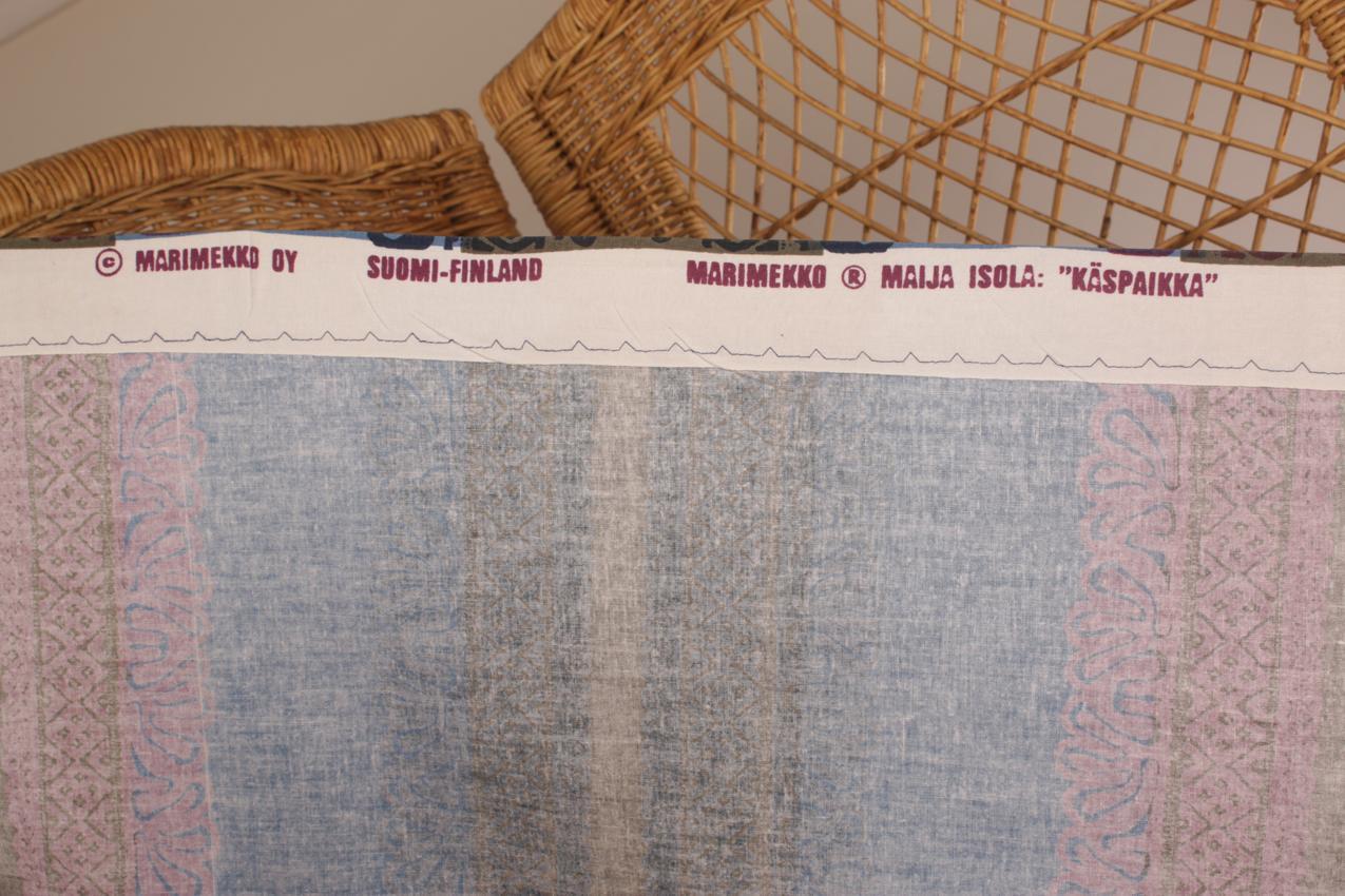 Vintage Marimekko Maija Isola ”Käspaikka” fabric tablecloth - Image 8