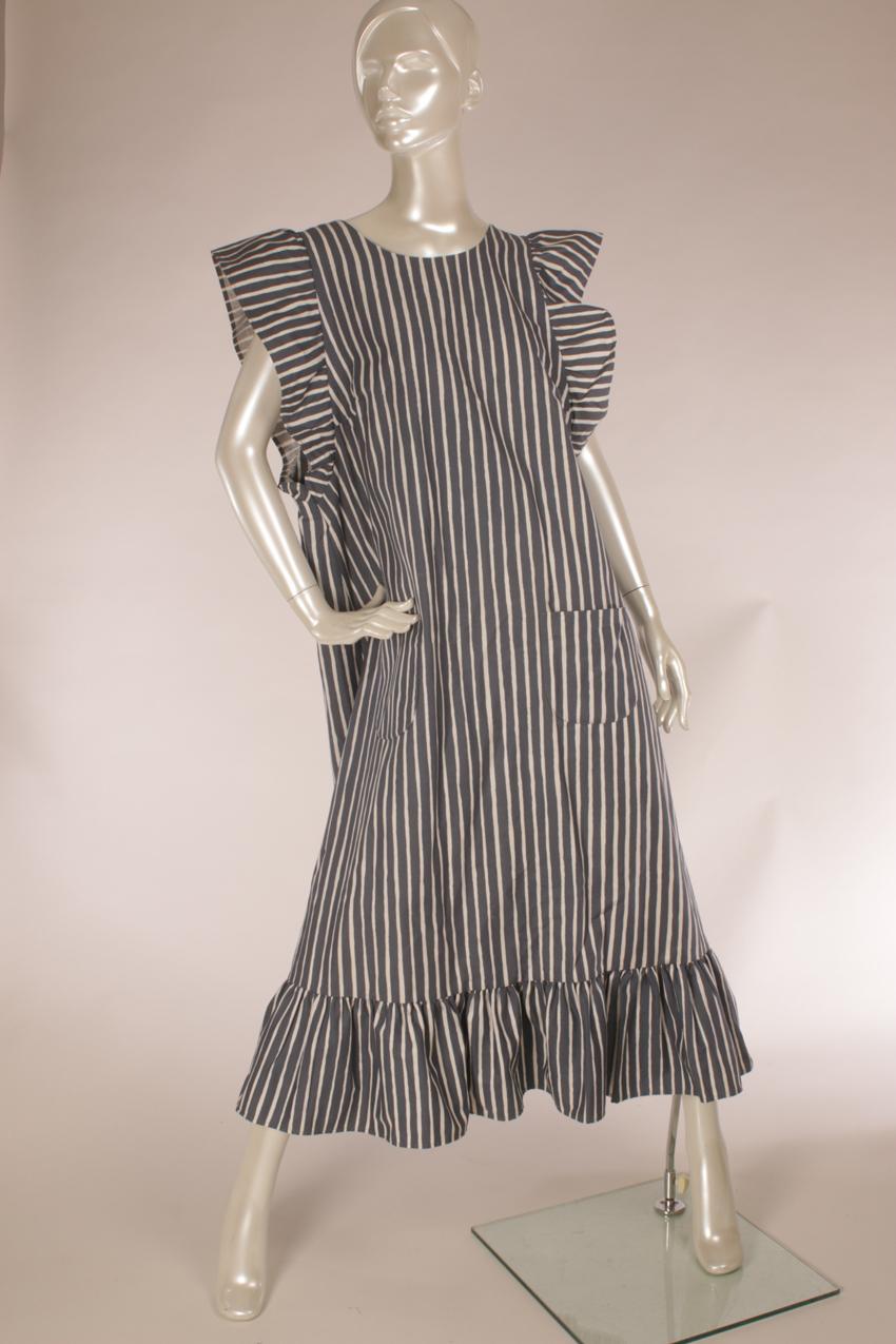 Marimekko siniharmaa “Mari-essu” mekko Liisa Suvanto XL - Image 3