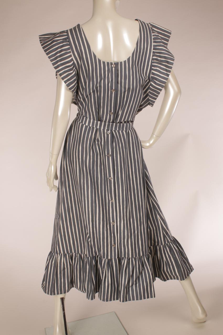 Marimekko siniharmaa “Mari-essu” mekko Liisa Suvanto XL - Image 7