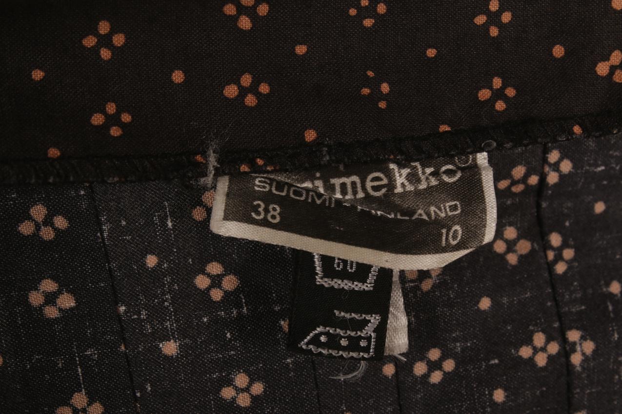 Vintage 70-luku Marimekko Babuska Muija Maija Isola Mari Villanen Mila-mekko S XS - Image 8