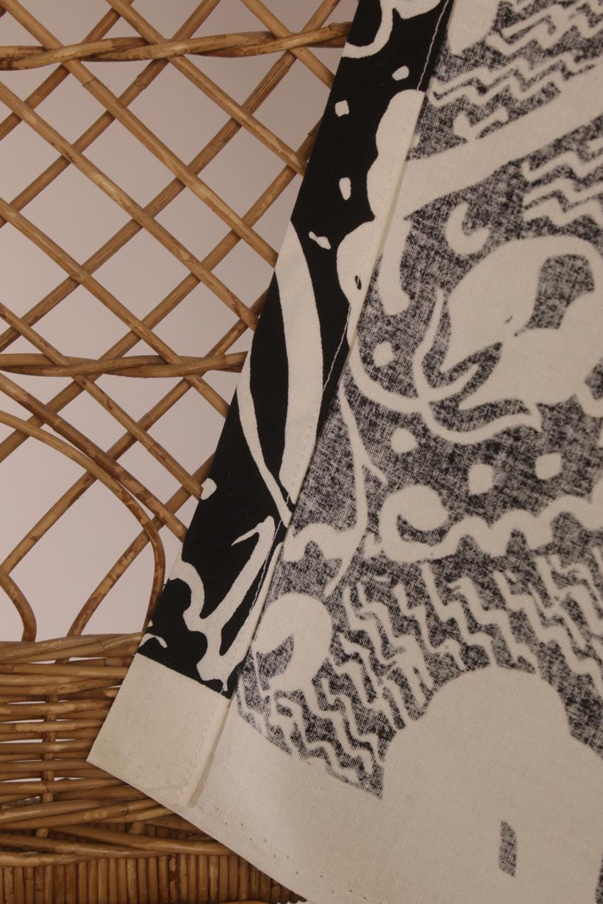 Vintage Marimekko Maija Isola “Fandango” kangas pöytäliina - Image 5